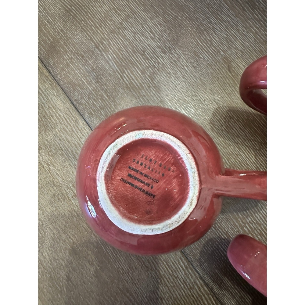 5- Pottery Barn Sausalito Terracotta Color Oversized Coffee/Tea Cup 12oz - Picture 7 of 7